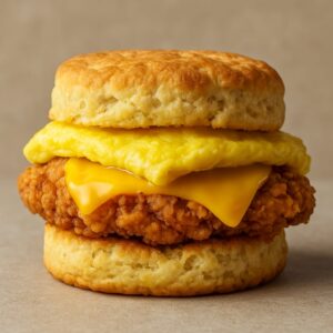 Chicken Egg & Cheese Biscuit